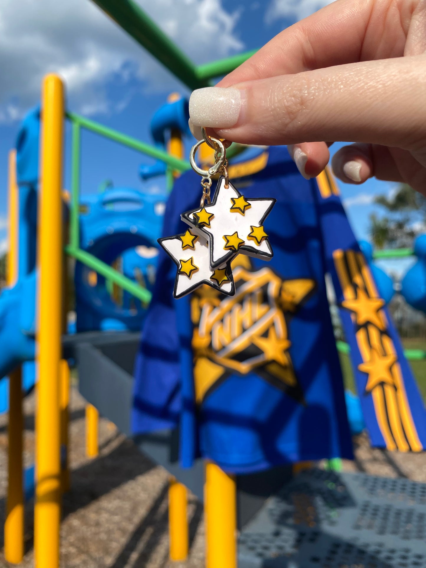 2024 NHL All Star Inspired Earrings