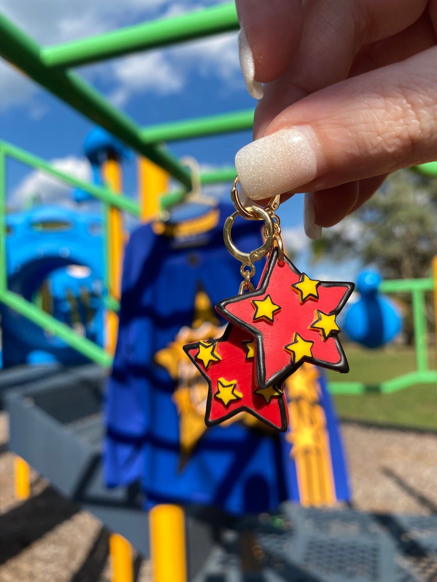 2024 NHL All Star Inspired Earrings