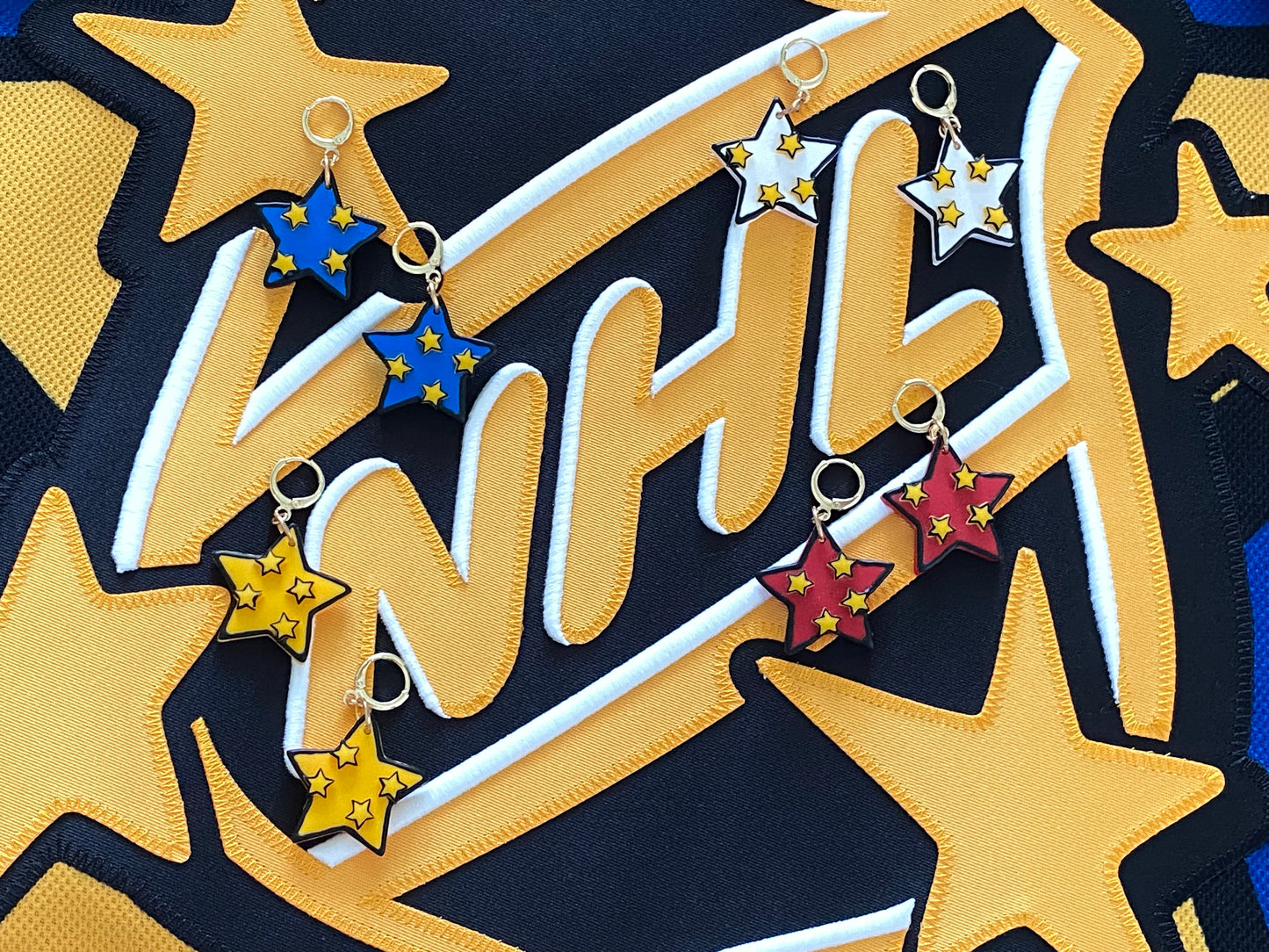 2024 NHL All Star Inspired Earrings